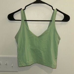 Lululemon align tank size 4 light green